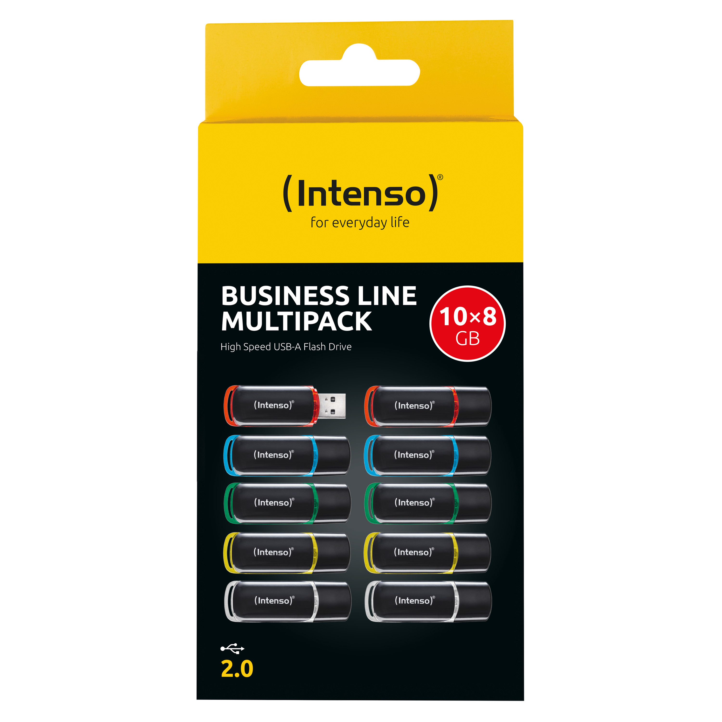 Intenso Business Line USB-Stick 8 GB 10er-Pack
