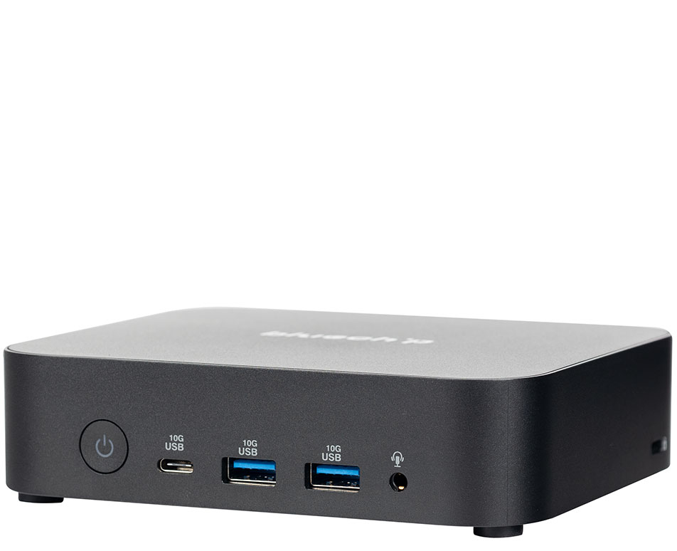 bluechip BUSINESSline M14150 Mini-PC Intel N150 8 GB RAM 500 GB SSD Windows 11 Pro Schwarz