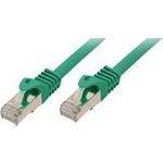 shiverpeaks®-BASIC-S--RJ45 Patchkabel S/FTP,PIMF,RohkabelCat.7 Rohkabel Halogenfrei, grün, 20,0m (BS75526-G)