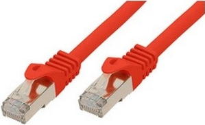 shiverspeaks BASIC-S Patchkabel Cat.7 S/FTP PIMF rot 0,25m