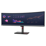LENOVO ThinkVision P49w-30 124,46cm 124,50cm (49") IPS 5120x1440 32:9 60Hz 350cd/m2 4ms 2x HDMI DP 4xUSB 3.2 G1 USB-C 3.2 G1 USB-B 3.2 G1 TS (63DBRAT1EU)
