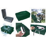 LogiLink Außen-Elektronikbox, wetterfest, IP54, grün geeignet zur Aufnahme von Steckdosenleisten, großen - 1 Stück (LPS272)