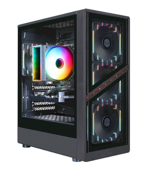 Hyrican AERIS 8123 Gaming PC AMD Ryzen 7 5700X 16 GB RAM 1 TB SSD Radeon RX 9070