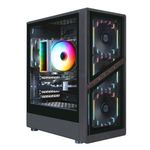 Hyrican AERIS 8123 Gaming PC AMD Ryzen 7 5700X 16 GB RAM 1 TB SSD Radeon RX 9070