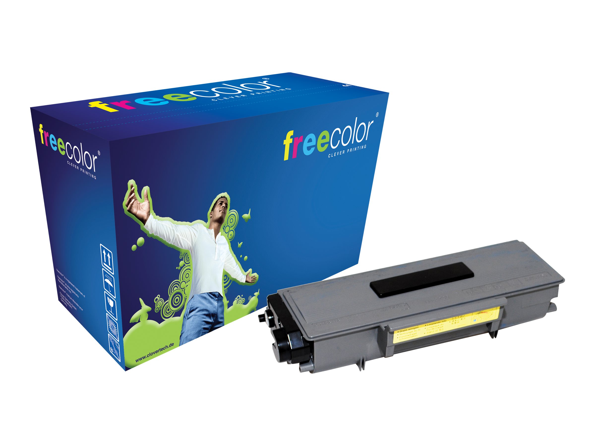 Freecolor Tonerpatrone kompatibel zu Brother TN-3280 8.000 Seiten Schwarz