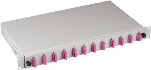 EFB-Elektronik Spleißbox SC 50/125µ OM4 ausziehbar, 24 Pigtails /12 Kupplungen Hersteller: EFB Elektronik (B71203L24OM4)