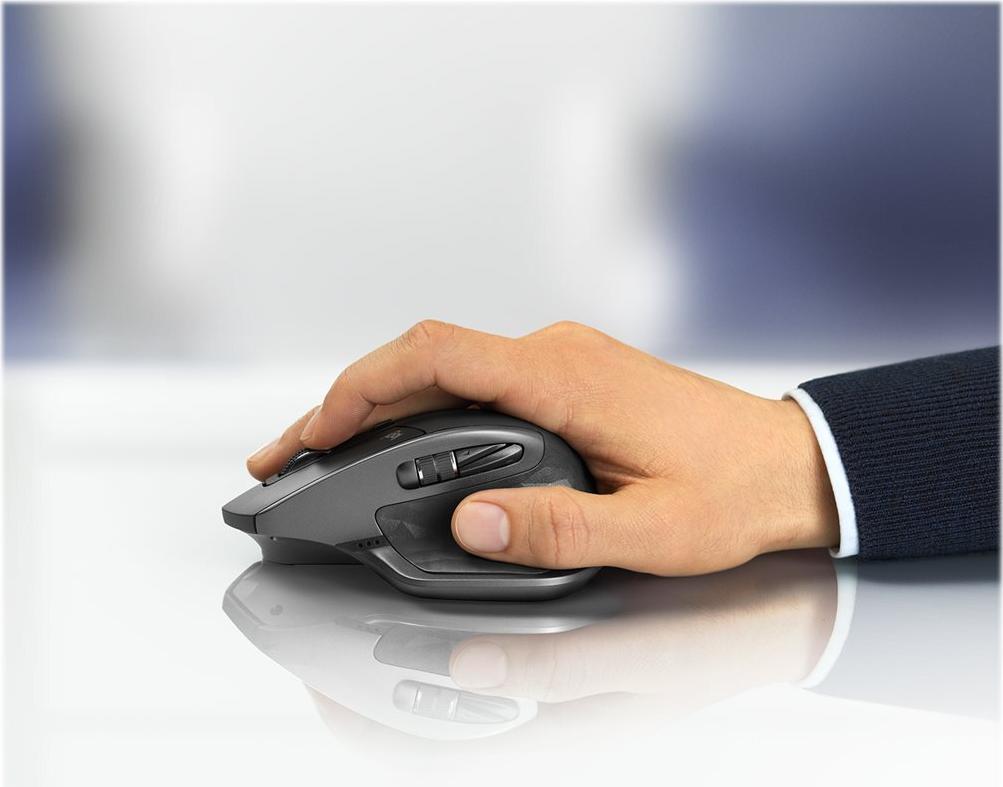 Logitech MX Master 2S Bluetooth Edition Kabellose Maus Graphite