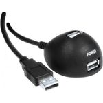 USB 2.0 Desktop Verlängerungskabel, 1,5 m Ideal zum Anschluss eines USB Memory Sticks usw. (17000161)