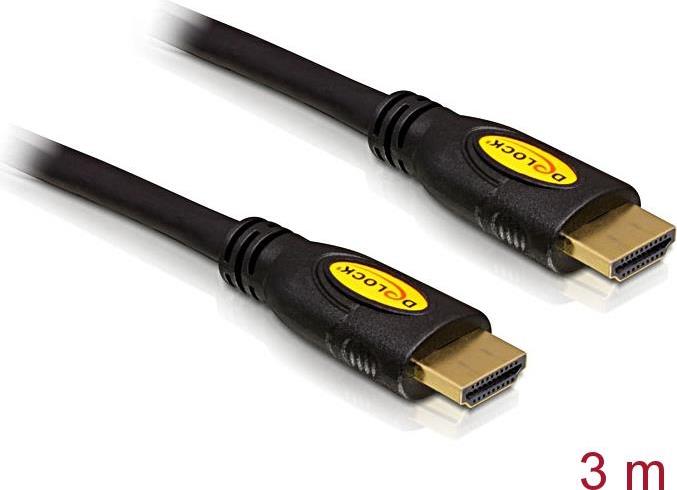 Delock Kabel High Speed HDMI mit Ethernet HDMI-A Stecker > HDMI-A  