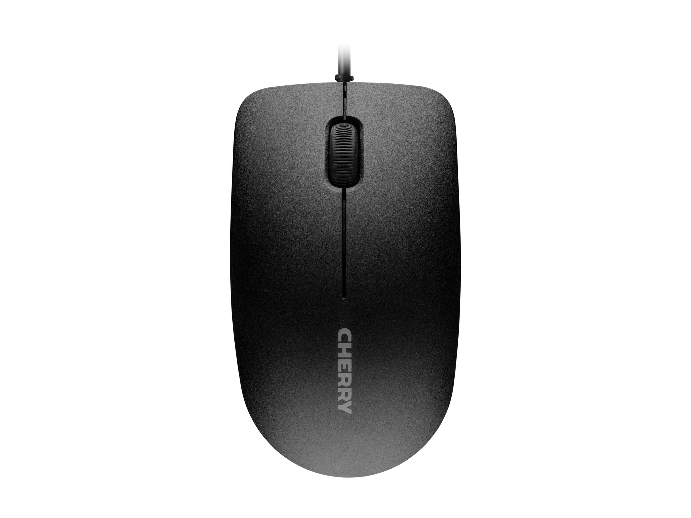 CHERRY DC 2000 Tastatur-und-Maus-Set USB Deutsch Schwarz