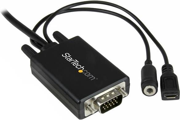 StarTech.com 10 DP TO VGA CABLE WITH AUDIO StarTech.com 3m DisplayPort auf VGA Adapterkabel mit Audio (DP2VGAAMM3M)