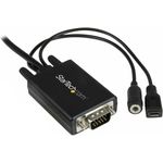 StarTech.com 10 DP TO VGA CABLE WITH AUDIO StarTech.com 3m DisplayPort auf VGA Adapterkabel mit Audio (DP2VGAAMM3M)