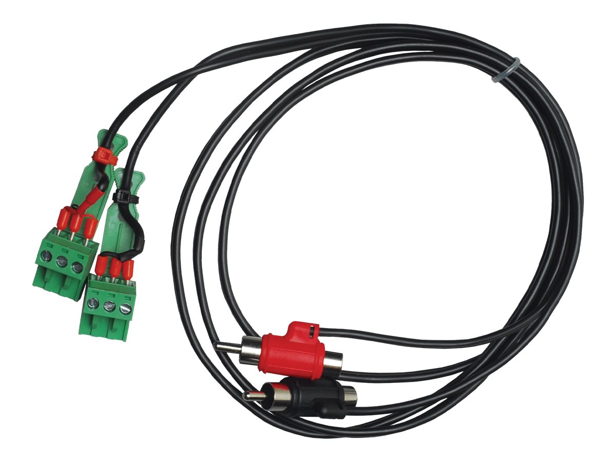 Apart Audio CE3RY Audiokabel 3-poliger Anschlussblock zu RCA männlich 1.5 m