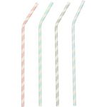Papstar 88331 Einweg-Trinkhalm 100 Stück(e) Gemischte Farben (88331)