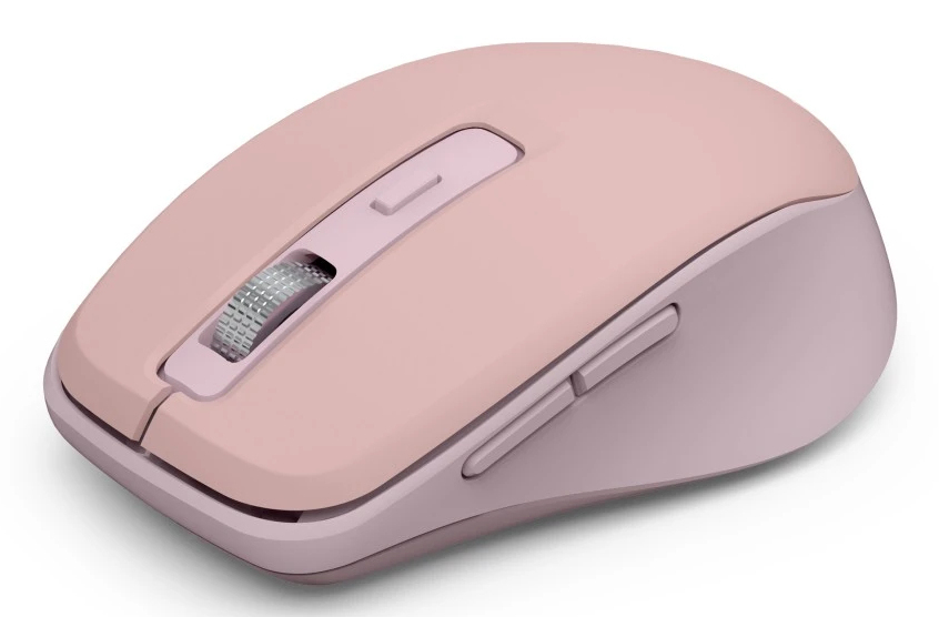 Hama WM-450 Multi-Device-Maus Kabellos Optisch 1600 DPI 7 Tasten Pink