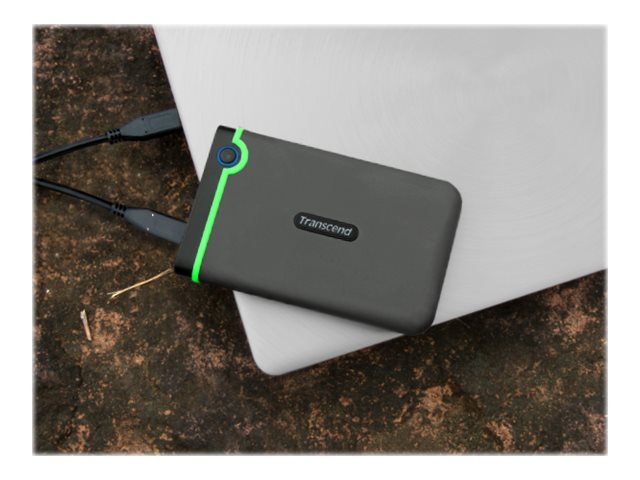 Transcend StoreJet 25M3C 2 TB 2.5" Externe Festplatte Iron Gray