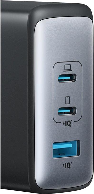 Anker 736 Nano II 100 W 3-Port USB-C Netzteil Schwarz