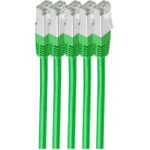 shiverpeaks BS75711-H0.25G-SET5 Netzwerkkabel Grün 0,25 m Cat6 S/FTP (S-STP) (BS75711-H0.25G-SET5)