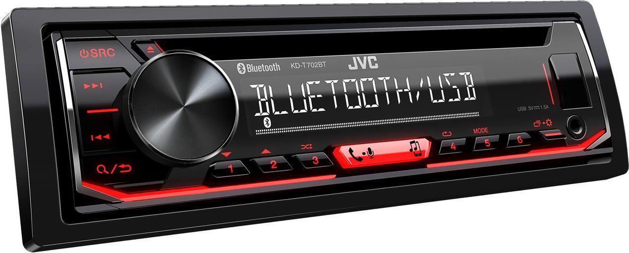 JVC KD-T702BT Schwarz 200 W Bluetooth (KDT702BT)