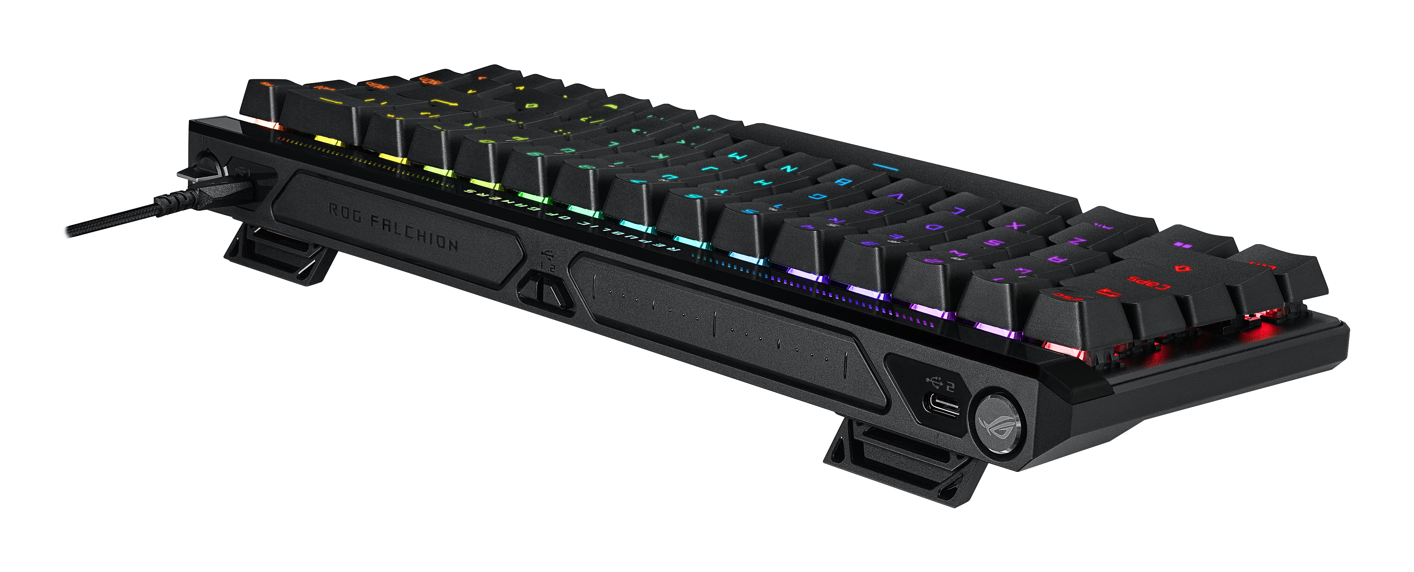 ASUS ROG Falchion Ace Gaming-Tastatur 65% mechanisch ROG NX Red QWERTZ Schwarz