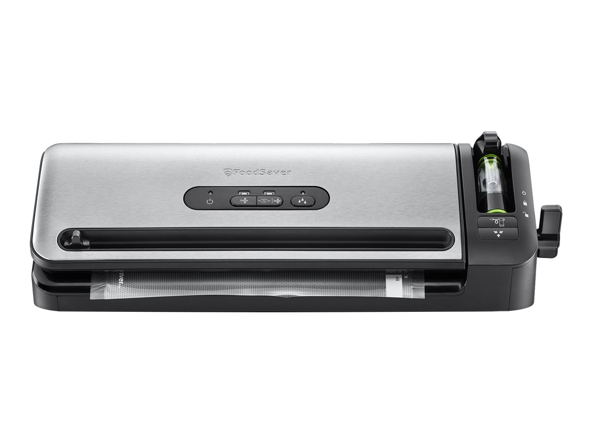 FoodSaver FFS017X Vakuumierer Schwarz, Edelstahl