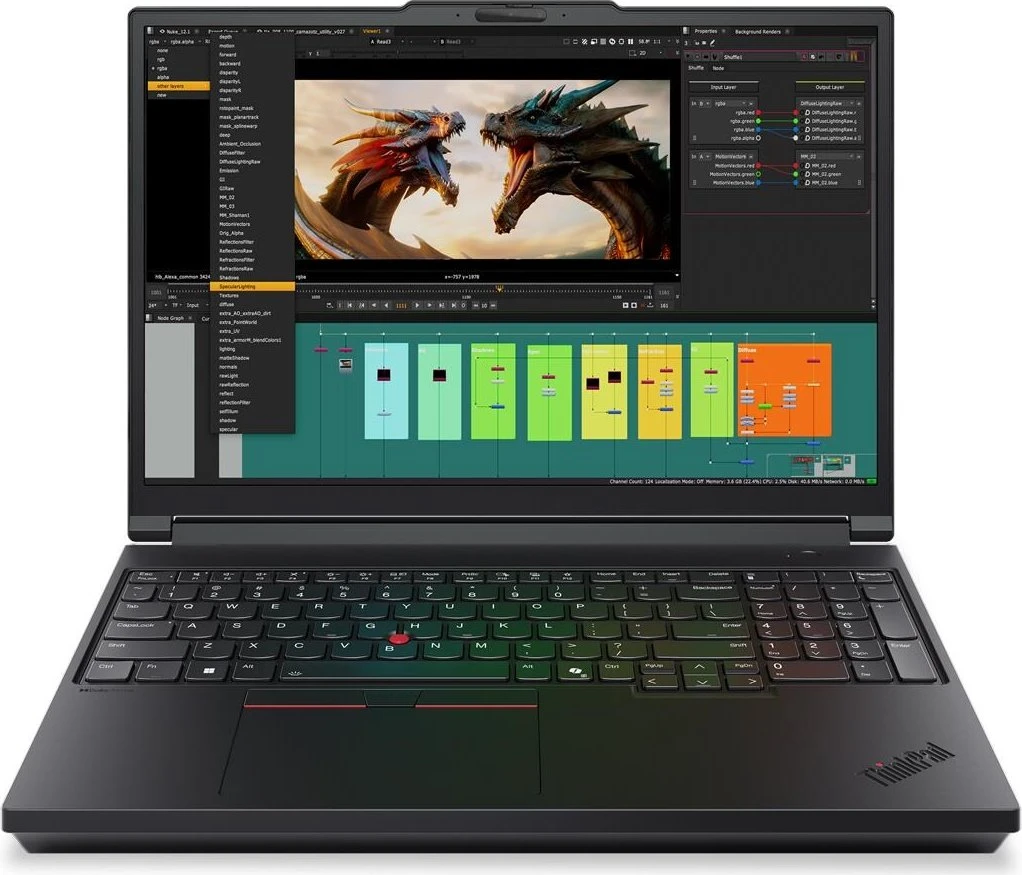 Lenovo ThinkPad P16 Gen 3 21RQ003VGE Notebook 40,6 cm (16") 1920x1200 (21RQ003VGE)