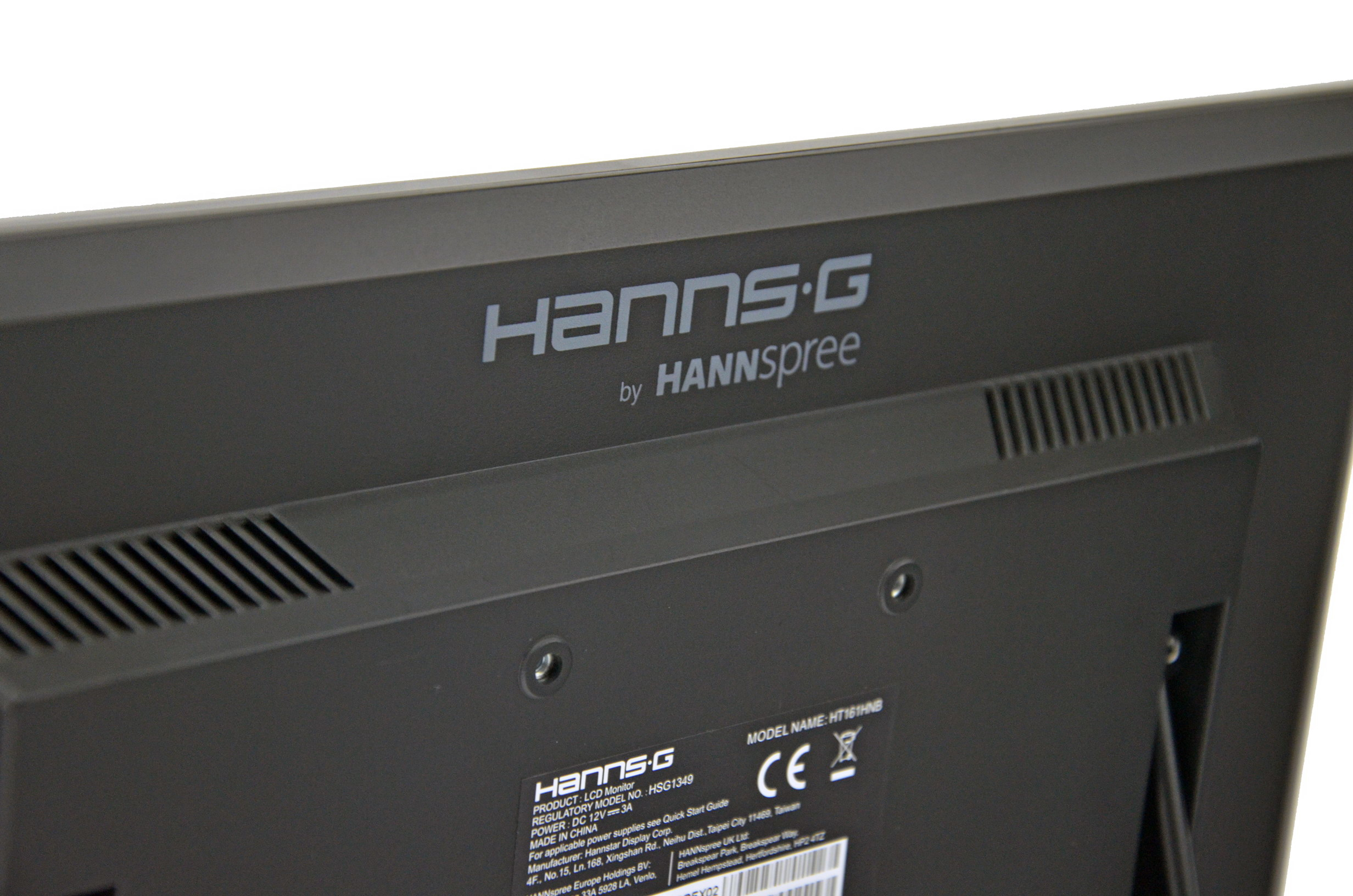 HANNS.G HT Series HT161HNB 15,6" HD LED Touch-Monitor HDMI VGA Schwarz