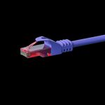 DSIT CAT6 Netzwerkkabel, U/UTP, 0,15 Meter, Violet, 100% Kupfer (DC-68-001)