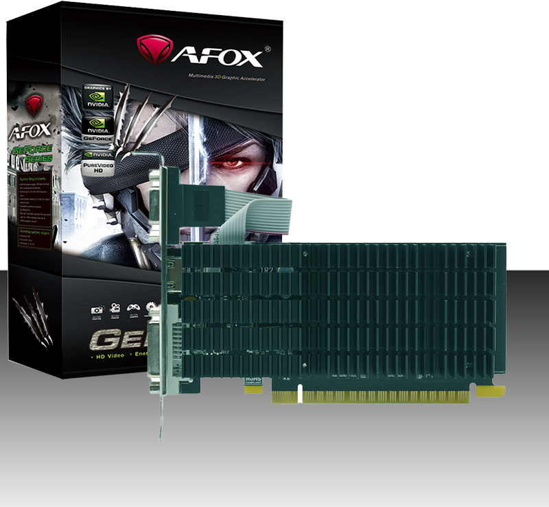 AFOX AF710-2048D3L5 Grafikkarte NVIDIA GeForce GT 710 GDDR3 (AF710-2048D3L5)