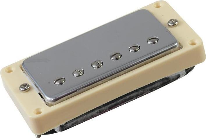 DIMAVERY Humbucker mit Silberkappe und Rahmen (26300228)