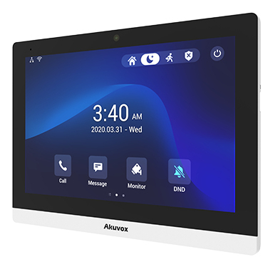 Akuvox C319S Indoor Station 10" Touchscreen Android PoE Weiß