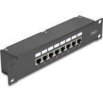 Delock 10" Kupplungs-Patchpanel 8 Port Cat.6 (43304)