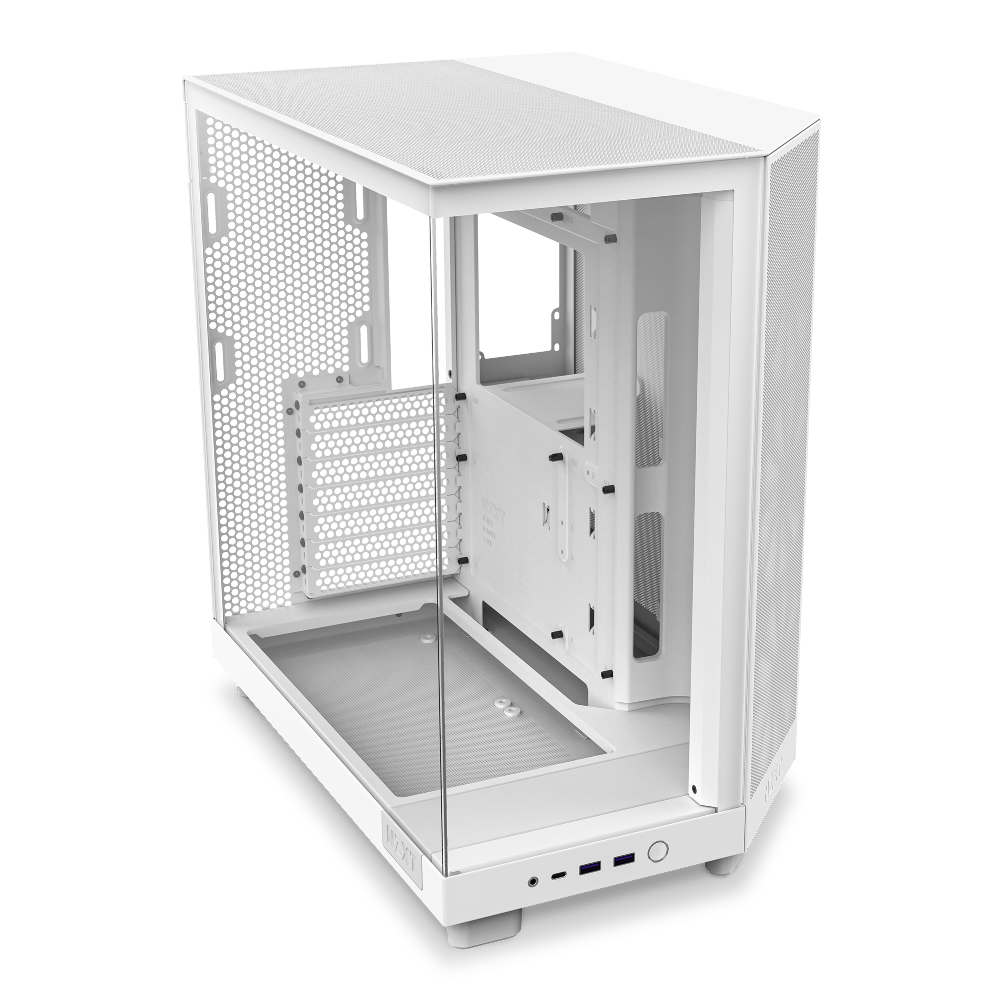 NZXT H series H6 Flow Midi-Tower Weiß