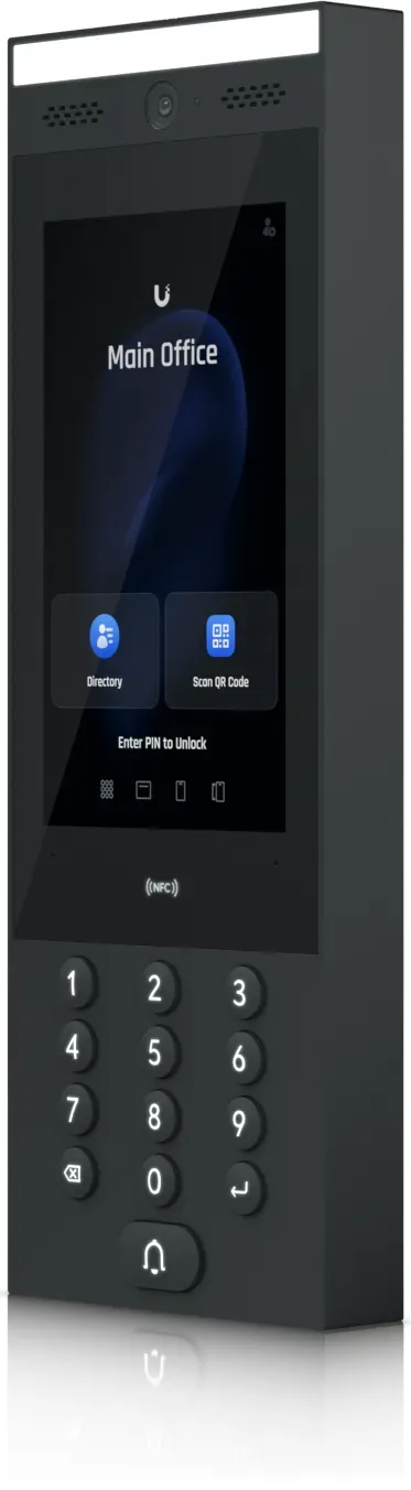 Ubiquiti UniFi Videogegensprechanlage UA-INTERCOM 7" PoE Schwarz
