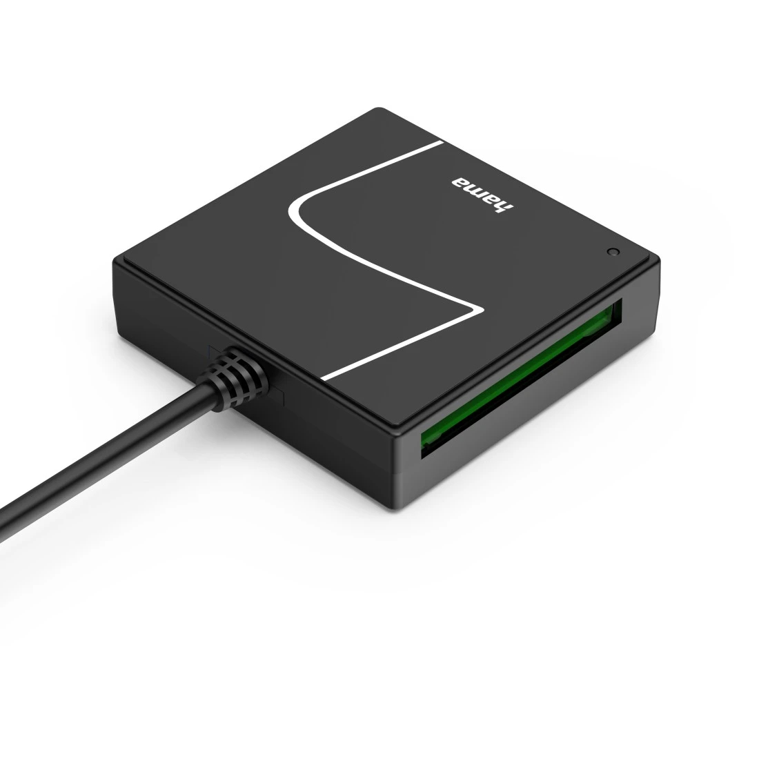 Hama USB-Kartenleser USB 3.2 Gen 1 SD/micro SD/CF/MS Schwarz