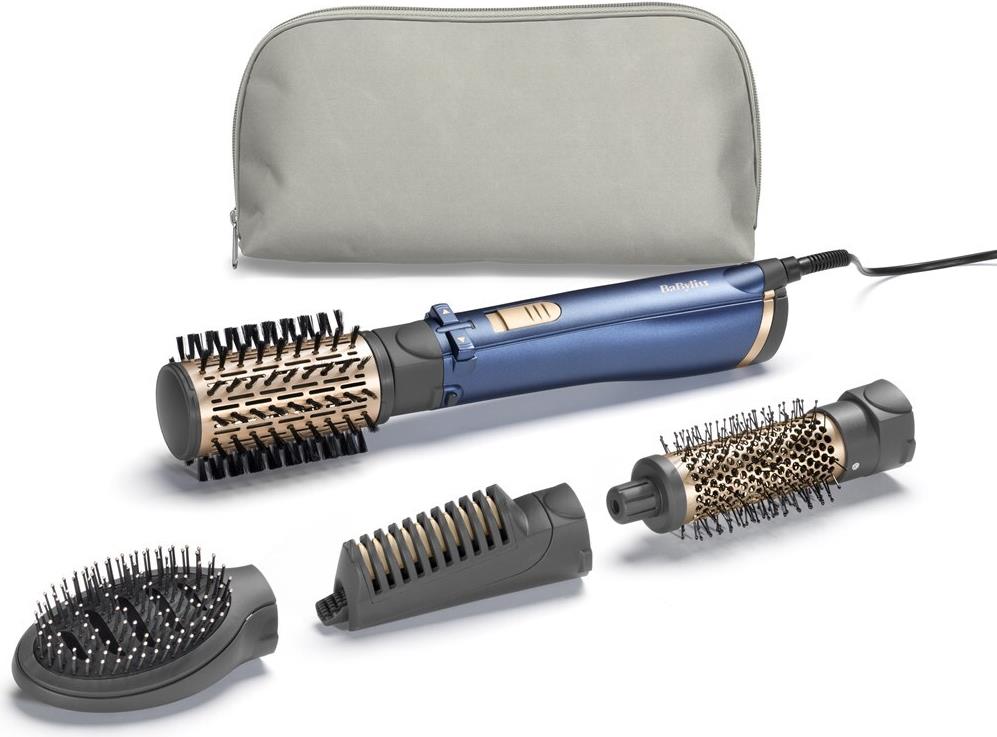 BaByliss AS965E Haarstyling-Gerät Heißluftbürste Warm Gold, Türkis 1000 W 2,5 m (AS965E)