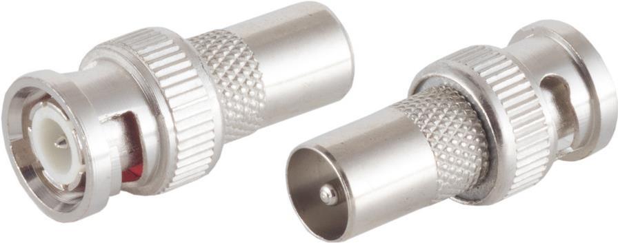 S/CONN maximum connectivity Adapter Video/ Audio-BNC - Stecker auf IEC Stecker (98812)