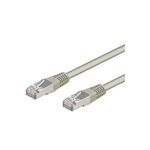 Wentronic Goobay CAT 5e Patchkabel, SF/UTP, Grau, 1 m - CCA Kupfergemisch (50144)