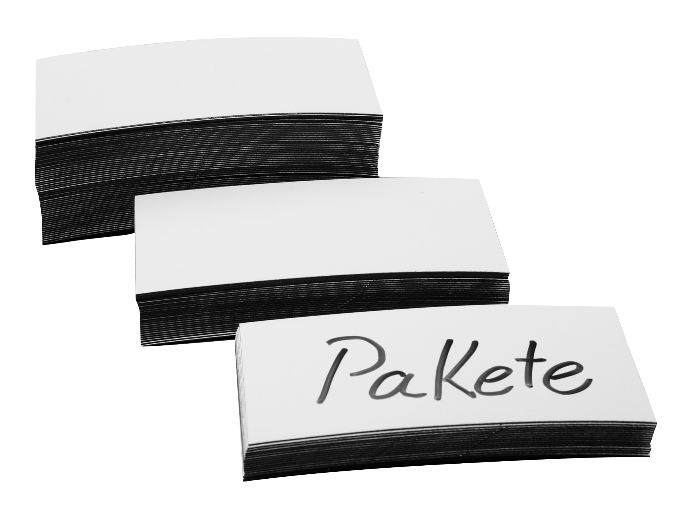 Magnetoplan Magnetetiketten 100 x 50 x 0,6 mm 100 Stück Weiß
