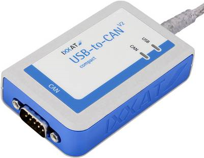 Ixxat USB-to-CAN V2 compact 1.01.0281.12001 5 V Schnittstelle(n) Sub-D9 galvanisch getrennt