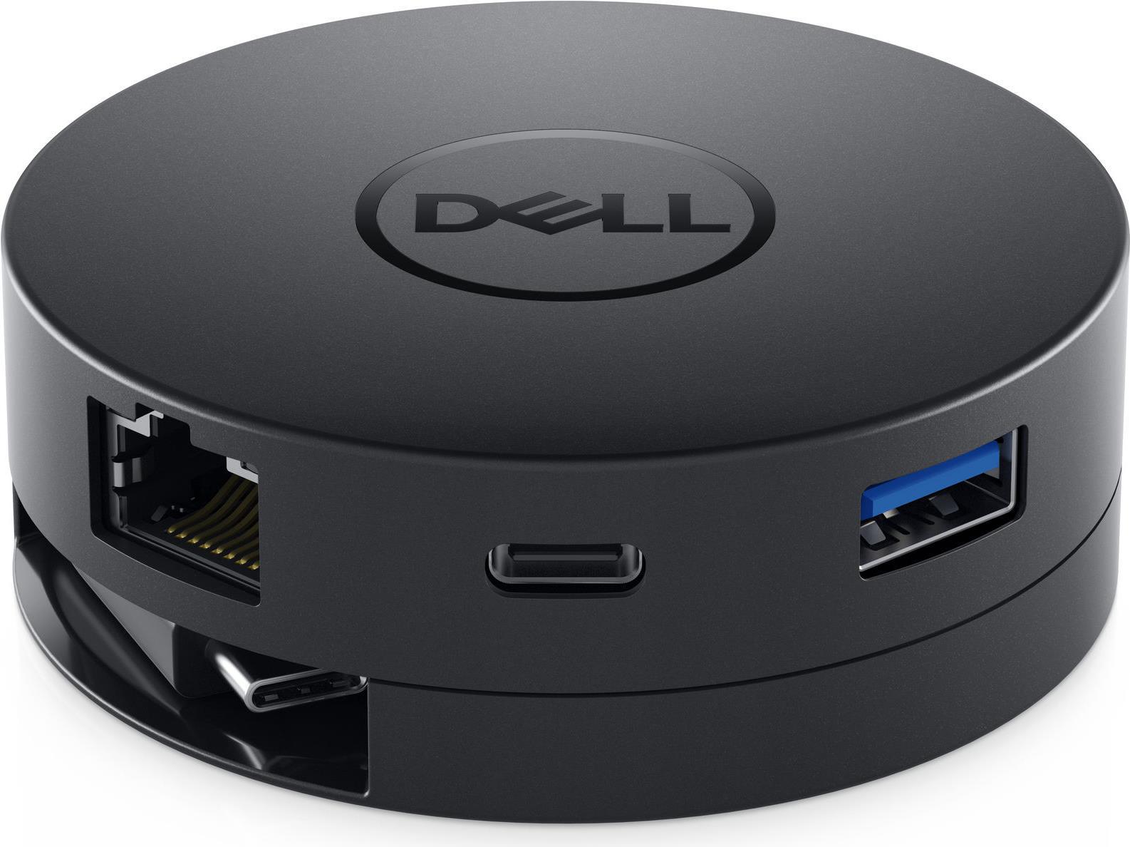 DELL DA300 Verkabelt USB 3.2 Gen 2 (3.1 Gen 2) Type-C Schwarz (W125781982)