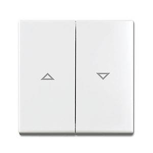 Busch-Jaeger 1713-0-0202 Schalterplatte & Steckdosenabdeckung (1713-0-0202)