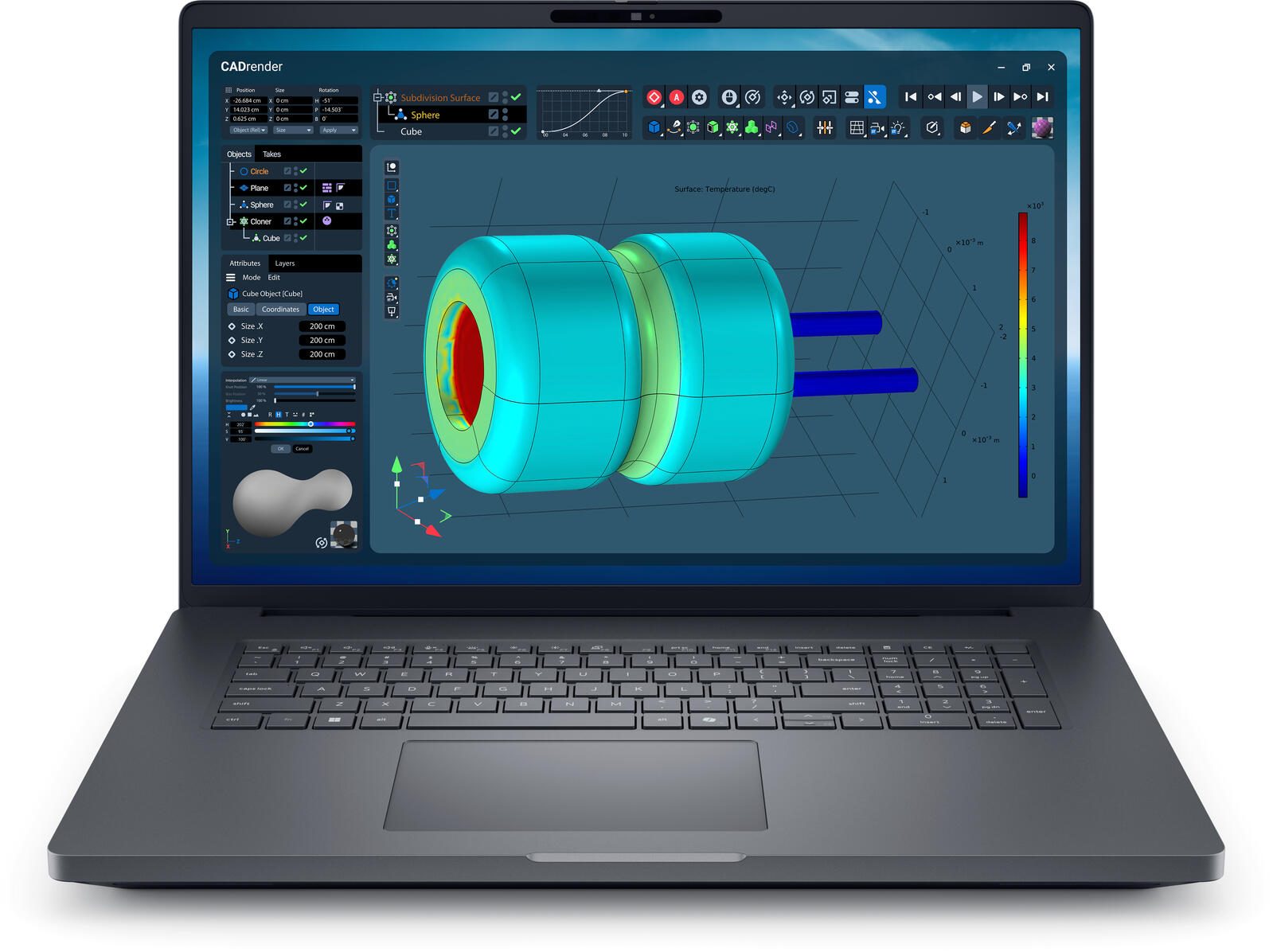 Dell Pro Max 18 Plus MB18250 7RM62 Notebook 45,7 cm (18") 2560x1600 (7RM62)