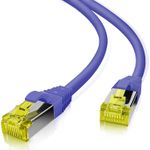 helos Patchkabel S/FTP (PIMF) CAT 6a lila 3,0m (191049)