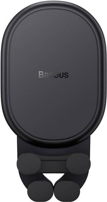 Baseus Autohalterung für Telefone mit 5,4-6.7" -Bildschirm und kabelloser Aufladung 15 W, schwarz (6932172620264)
