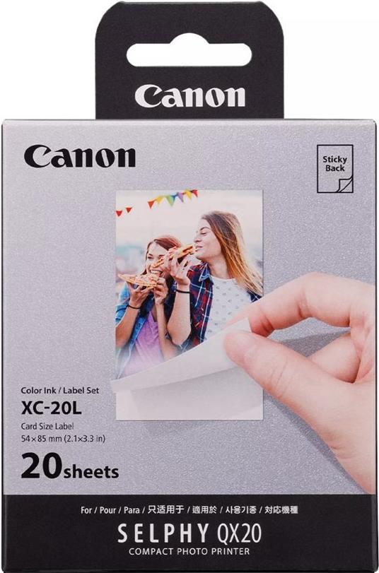 Canon XC-20L Ink/Paper Set (6755C002)