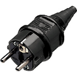 MENNEKES Elektrotechnik GmbH & Co. KG Stecker Schuko 10754 16A2P+E 230V schwarz IP44 (10754)