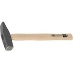 Bradas Schlosserhammer, 500 g, mit Holzstiel Stiel aus Buchenholz, Länge: 325 mm, Gesamtgewicht: 636 g - 1 Stück (DIY-HW1050)