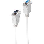 shiverpeaks ®-BASIC-S--SUB-D Verlängerung, 9-pol. Sub-D-Stecker auf 9-pol. Sub-D-Kupplung, mit Schnapphauben, 1,8m (BS78045-2)