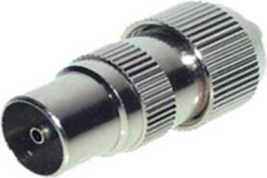 ShiverPeaks S/CONN maximum connectivity Koaxialstecker, CE, Metall (82002)